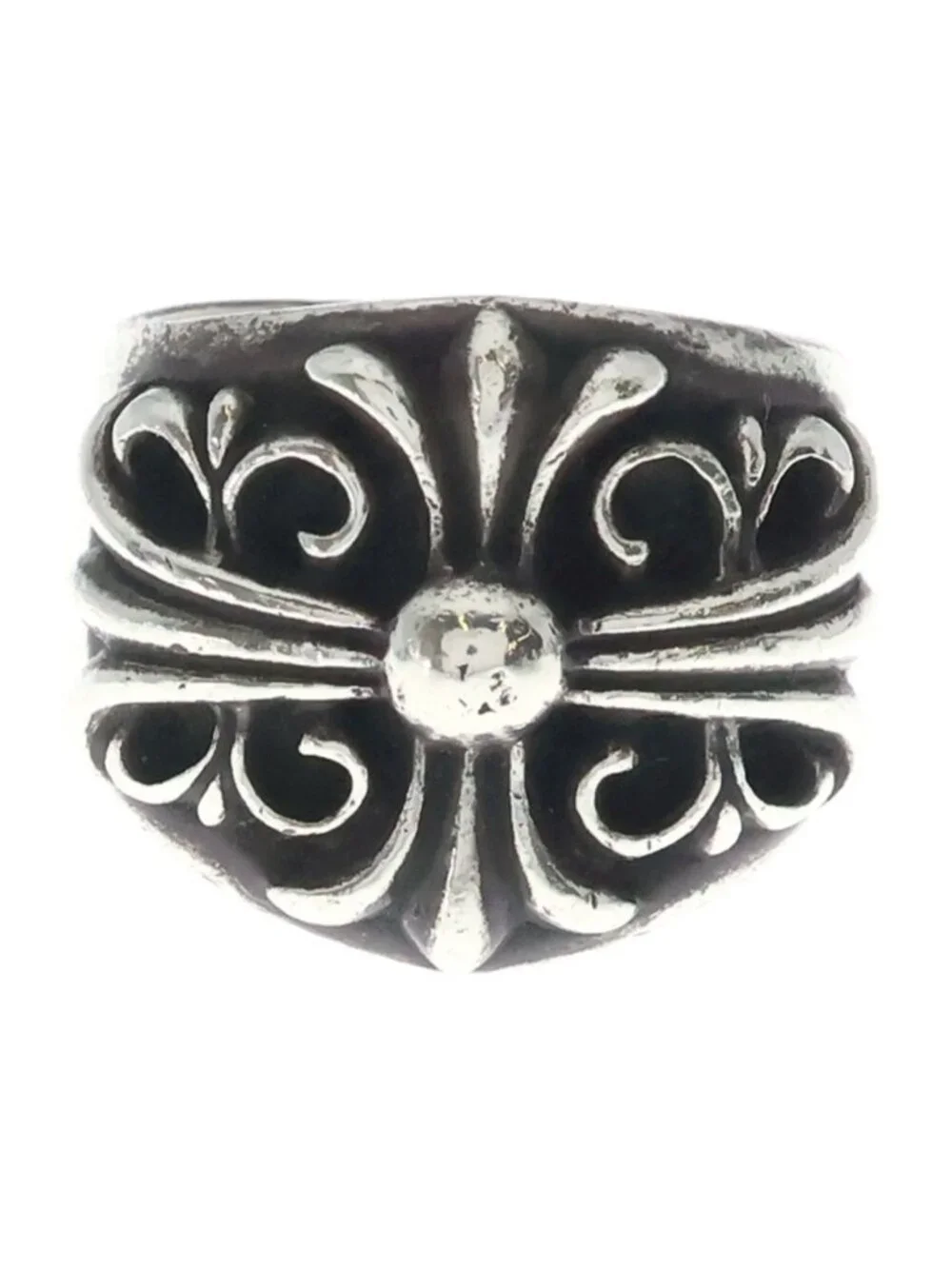 Chrome Hearts Keeper Ring Silver
